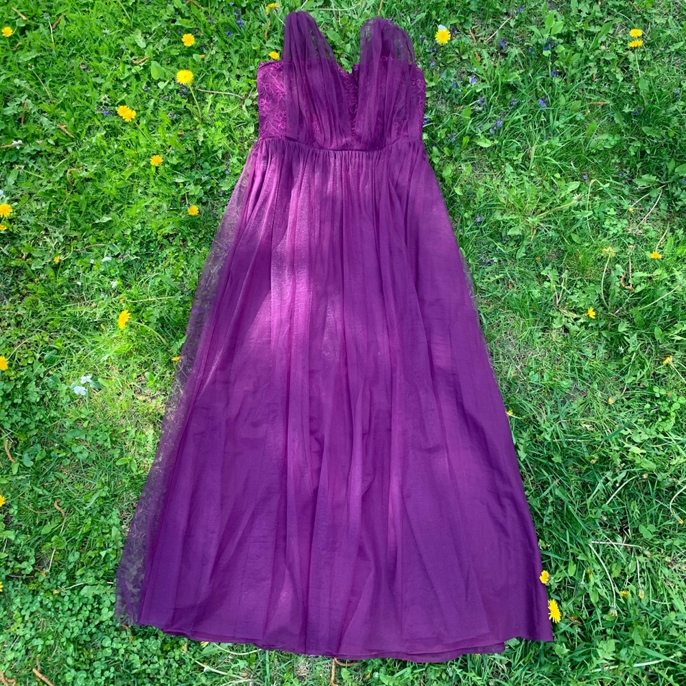 JJs House Purple Evening Gown